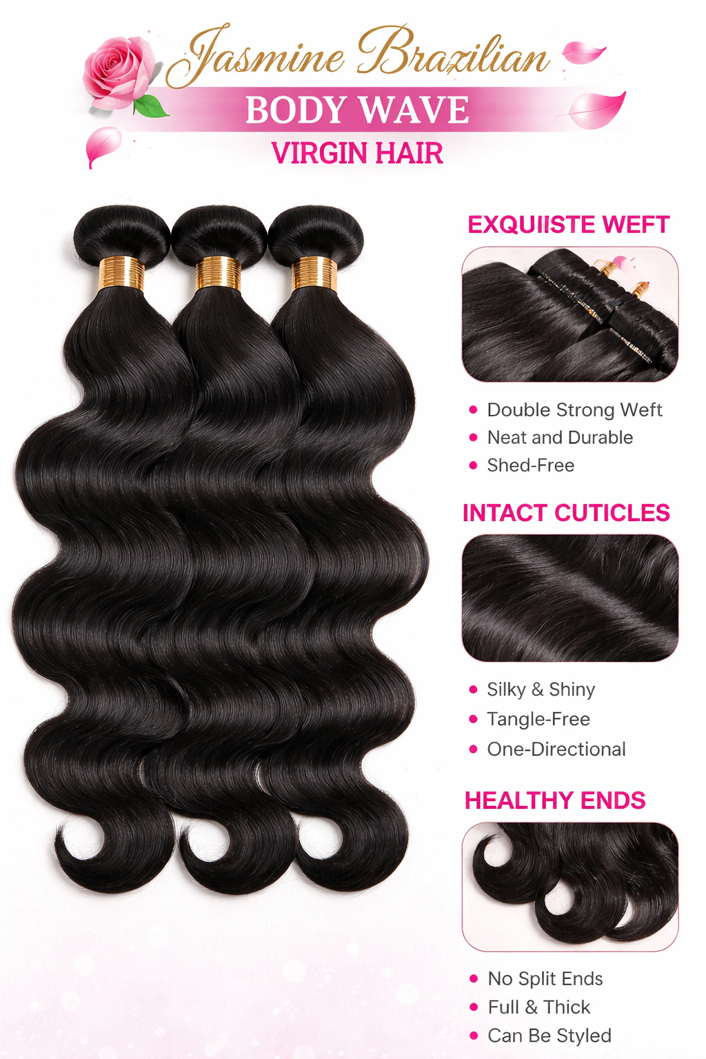Build Your Own 3 Bundle Deal – Body Wave